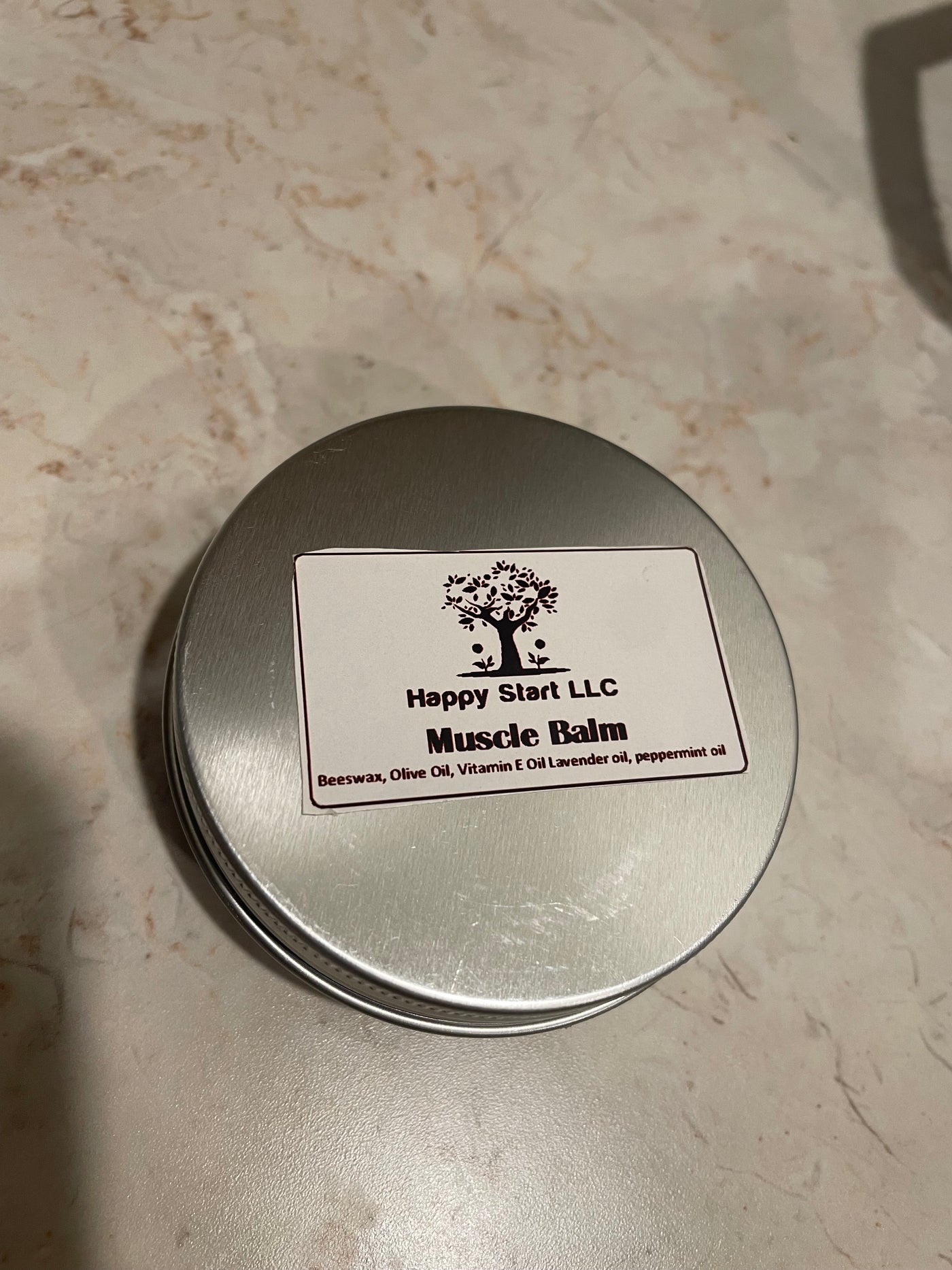 All-natural Muscle Balm